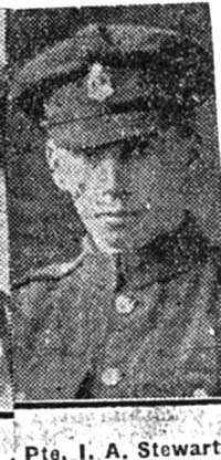 Stewart Ian A, Pte, Ardross Stewart Ian A, Pte, Ardross