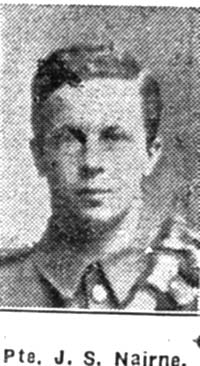 Nairne John S, Pte, Avoch Nairne John S, Pte, Avoch