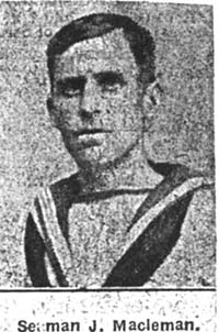 Macleman John, Seaman,Avoch Macleman John, Seaman,Avoch