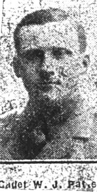 Paterson W J, Cadet, Conon Paterson W J, Cadet, Conon
