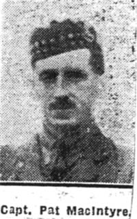 Macintyre Patrick B, Capt, Conon Macintyre Patrick B, Capt, Conon