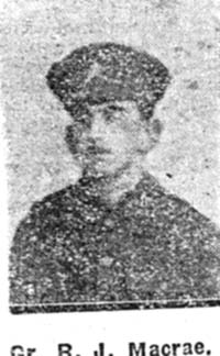 Macrae Roderick J, Gunner, Conon Macrae Roderick J, Gunner, Conon