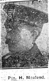 Macleod Hugh, Pte, Contin Macleod Hugh, Pte, Contin