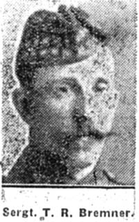 Bremner T R, Sgt, Cromarty Bremner T R, Sgt, Cromarty