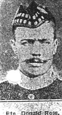Ross Donald, Pte, Delny Ross Donald, Pte, Delny