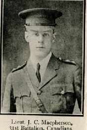 Macpherson John C, Capt, Canada Ex Dingwall