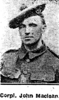 Maclean John, Corp, Dingwall Maclean John, Corp, Dingwall