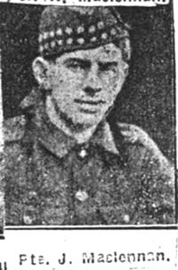 Maclennan Jack, Driver, Dingwall Maclennan Jack, Driver, Dingwall