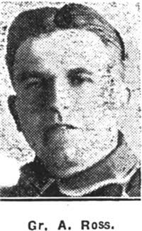 Ross A, Gunner, Ex Dingwall Ross A, Gunner, Ex Dingwall