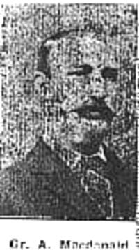 Macdonald Angus, Gunner, Dingwall Macdonald Angus, Gunner, Dingwall