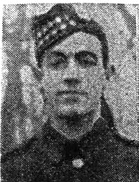 Macdonald Peter, Pte, Dingwall Macdonald Peter, Pte, Dingwall