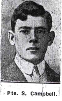 Campbell Sweeton, Pte, Dingwall