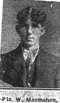 Macmahon William, Pte, Dingwall Macmahon William, Pte, Dingwall