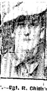 Chisholm Roderick, Sgt, Glasgow Ex Dingwall Chisholm Roderick, Sgt, Glasgow Ex Dingwall