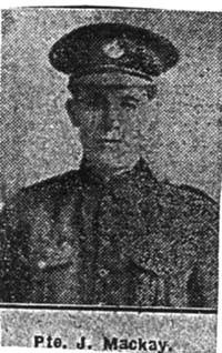 Mackay James, Pte, Canada Ex Evanton Mackay James, Pte, Canada Ex Evanton