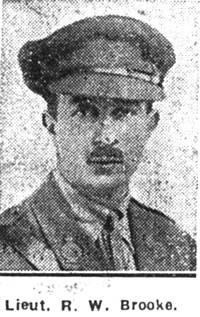 Brooke R W, Lieut, Fearn Brooke R W, Lieut, Fearn
