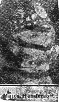 Henderson, Major Invergordon