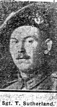Sutherland Thomas, Sgt, Invergordon