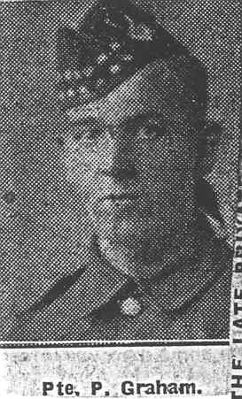 Graham Patrick H, Pte, Invergordon Graham Patrick H, Pte, Invergordon