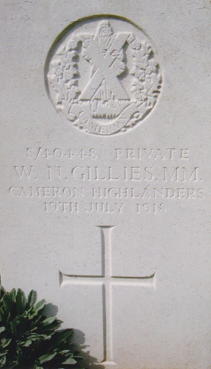 Zoom in Gillies Walter N, Pte, Kessock