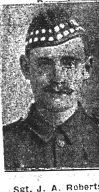 Robertson James A, CSM, Kildary Robertson James A, CSM, Kildary