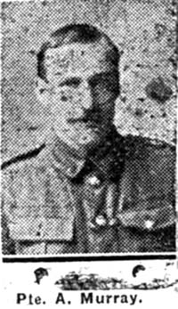 Murray Alexander, Pte, Kildary Murray Alexander, Pte, Kildary