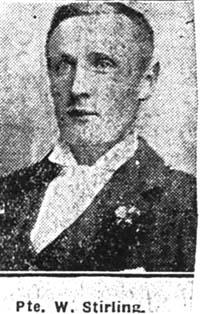 Stirling William, Pte, Kildary Stirling William, Pte, Kildary