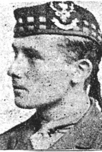 Macrae A T Waters, 2 Lieut, Kinbeachie