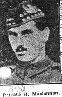 Maclennan H, Pte, Kinlochewe Maclennan H, Pte, Kinlochewe