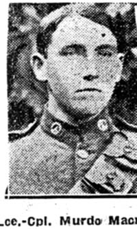 Macrae Murdo, L Corp, Lochcarron Macrae Murdo, L Corp, Lochcarron