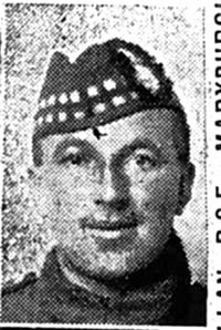 Allan Alexander, Pte, Maryburgh Allan Alexander, Pte, Maryburgh