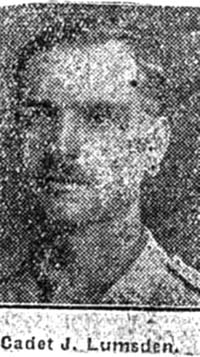 Lumsden J, Cadet, Muir Of Ord Lumsden J, Cadet, Muir Of Ord