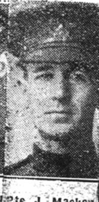 Mackenzie John, Pte, Ivy Cottage, Muir Of Ord Mackenzie John, Pte, Ivy Cottage, Muir Of Ord