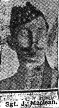 Maclean John, Sgt, Muir Of Ord