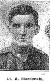 Macdonald Alexander S, Lieut, Mulbuie