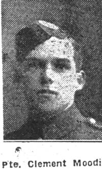 Moodie Clement T, Pte, Munlochy Moodie Clement T, Pte, Munlochy