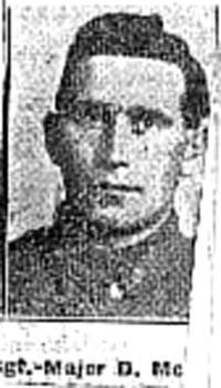 MacAndie David, Sgt Major, Portmahomack MacAndie David, Sgt Major, Portmahomack