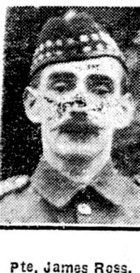 Ross James, Pte, Tain Ross James, Pte, Tain
