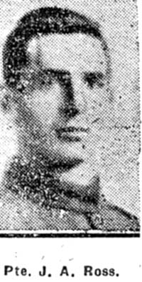Ross John A, Pte, Tain Ross John A, Pte, Tain
