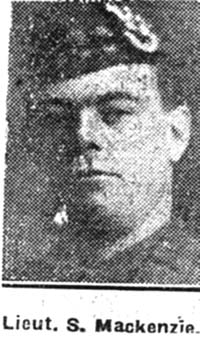 Mackenzie Simon, Lieut, Ullapool Mackenzie Simon, Lieut, Ullapool