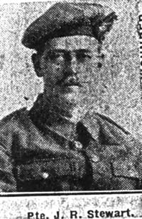 Stewart John R, Pte, Ullapool Stewart John R, Pte, Ullapool