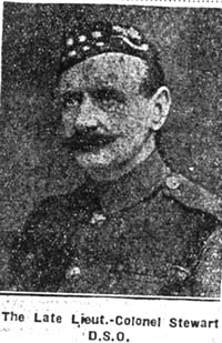 Stewart Algernon Bingham Anstruther, Lieut Colonel, South Kensington Seaforths Stewart Algernon Bingham Anstruther, Lieut Colonel, South Kensington Seaforths