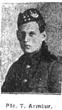 Armour T, Pte, Manchester Seaforths