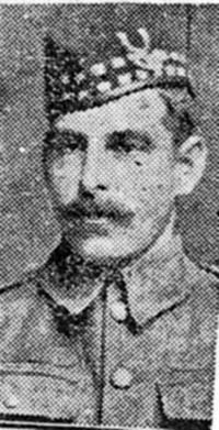 Ross Thomas, Pte, Ardgay Seaforths Ross Thomas, Pte, Ardgay Seaforths
