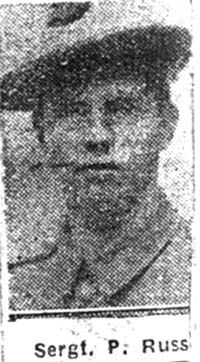 Russell Peter, Sgt, Glasgow Seaforths Russell Peter, Sgt, Glasgow Seaforths