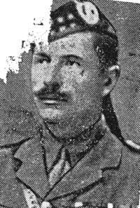 Macleod David, Major, Lewis Gordon Highlanders ex Seaforths