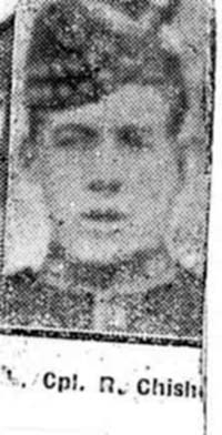 Chisholm Roderick, L Corp, Peterhead Royal Scots Chisholm Roderick, L Corp, Peterhead Royal Scots