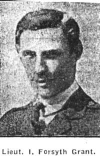 Grant Ivor Forsyth, Lieut, Kincardineshire 2nd Lovat Scouts Grant Ivor Forsyth, Lieut, Kincardineshire 2nd Lovat Scouts