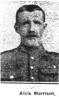 Morrison Alick, Pte, Canada Ex Lewis Morrison Alick, Pte, Canada Ex Lewis