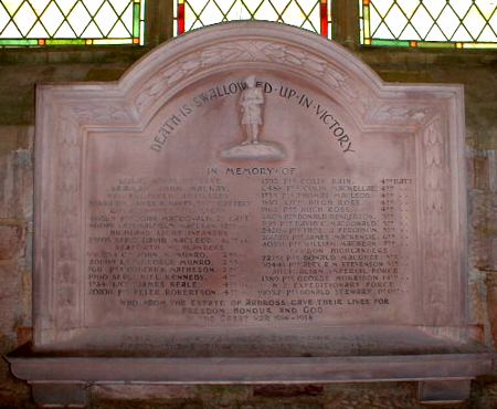 Zoom in Ardross War Memorial